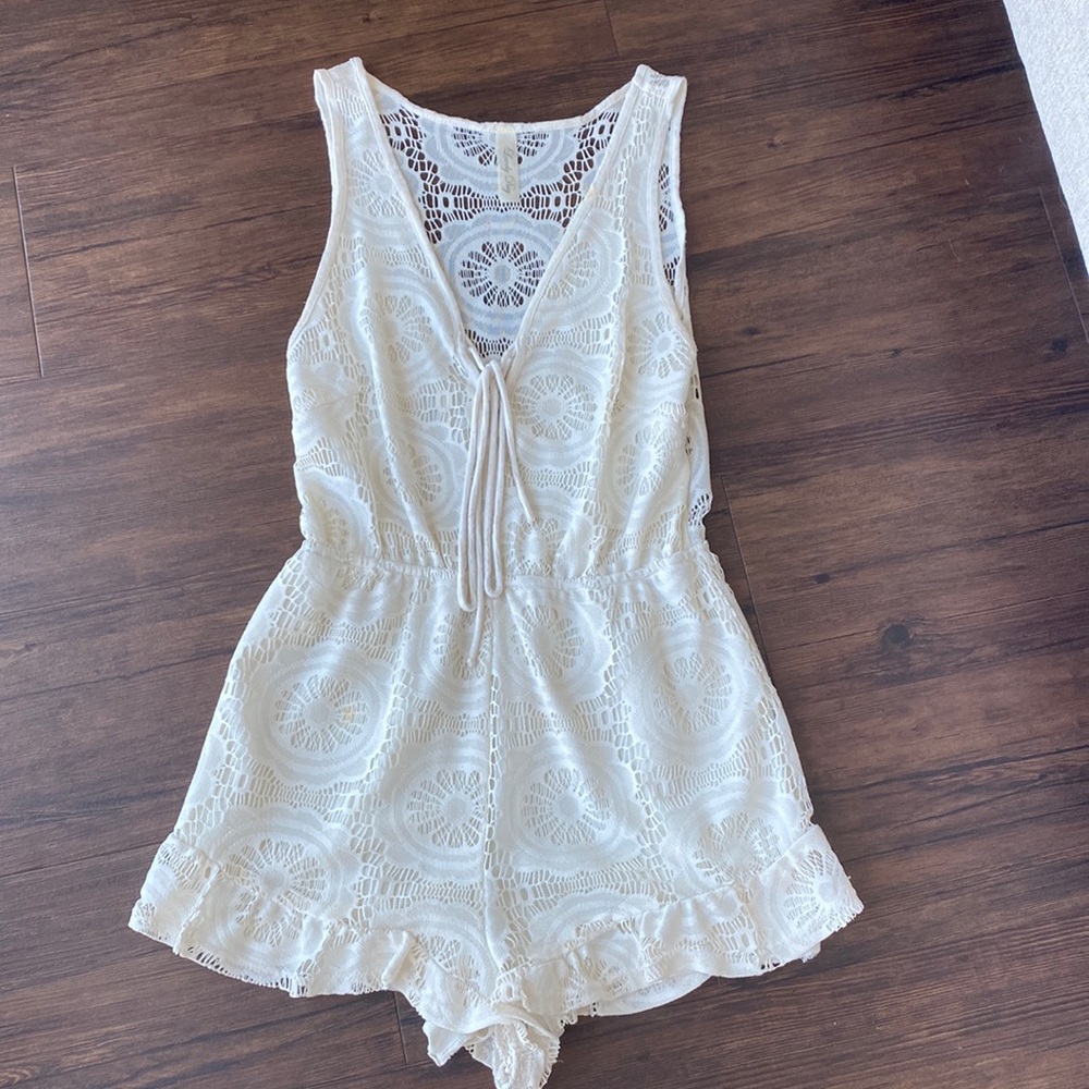 White Romper